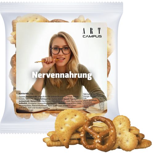 Cracker mix, ca. 12g, express maxi bag with label