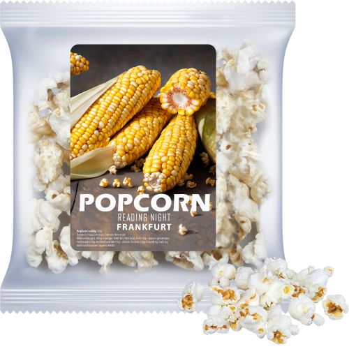Popcorn sweet, ca. 20g, express maxi bag with label