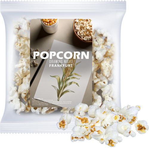 Popcorn salty, ca. 10g, express maxi bag with label