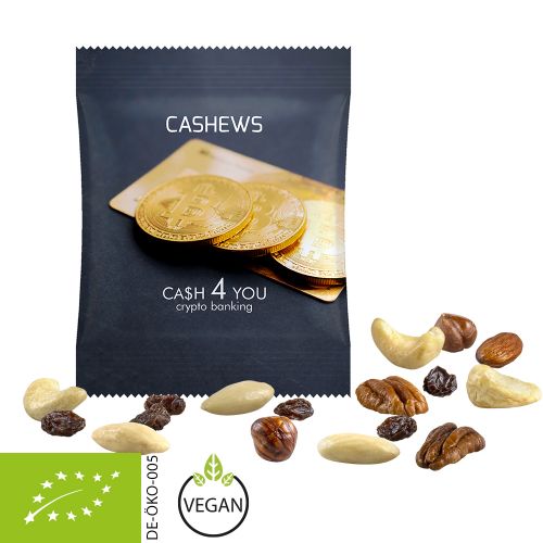 Organic trail mix, ca. 15g, midi bag