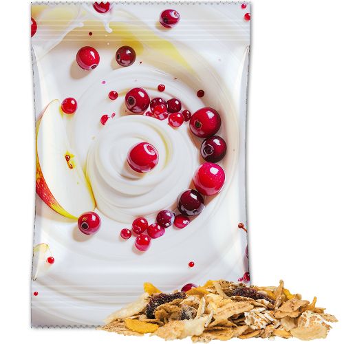 Muesli apple cranberry, ca. 60g, maxi bag