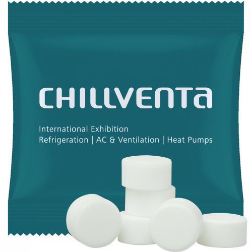 Peppermint drops sugar free (vegan), ca. 5g, mini bag