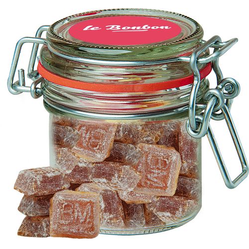 Bavarian malt candy, ca. 60g, candy jar mini with label