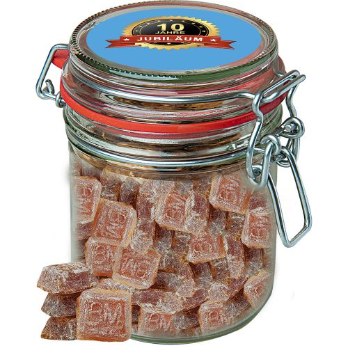 Bavarian malt candy, ca. 200g, candy jar maxi with label