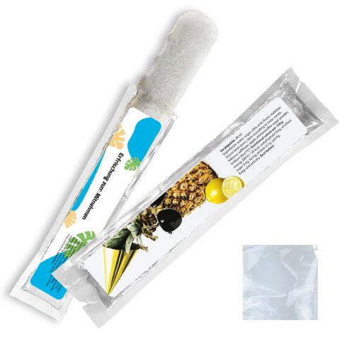 Ice popsicle lemon, 40 ml, express transparent sleeve bag with label