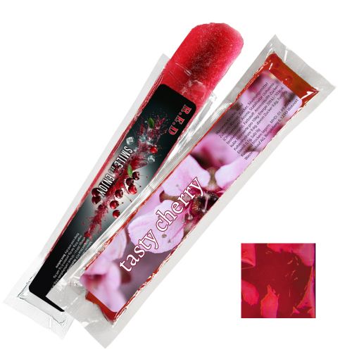 Ice popsicle cherry, 40 ml, express transparent sleeve bag with label