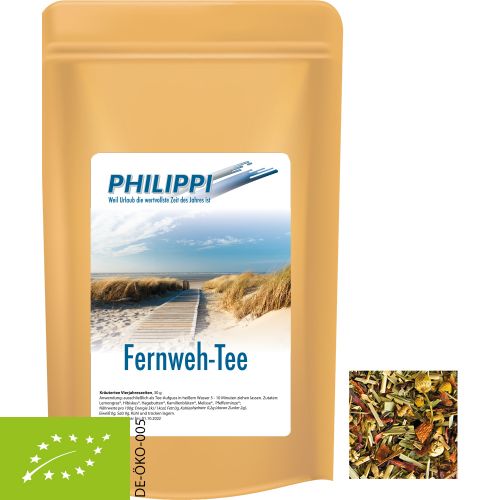 Organic herbal tea four seasons, ca. 30g, midi pouch with label
