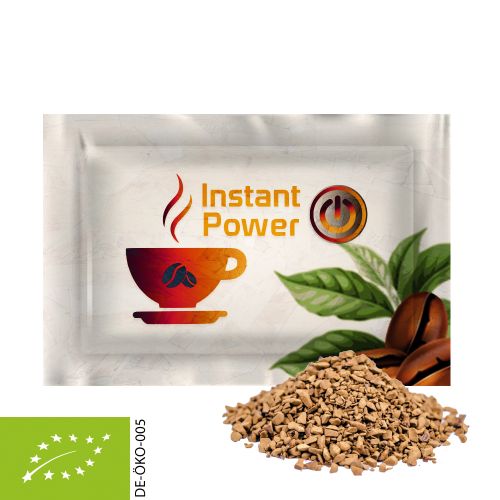 Organic instant coffee, ca. 2g, portion bag