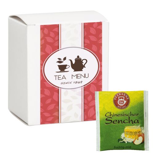 Bag of tea Chinese Sencha, 10 piece, 17,5g, folding box