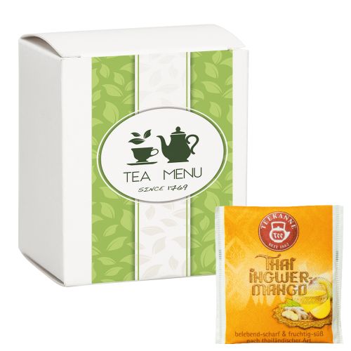 Bag of tea Thai ginger mango, 10 piece, 25g, folding box