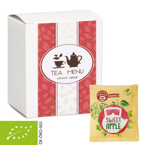 Organic bag of tea Sweet Apple, 10 piece, 25g, folding box