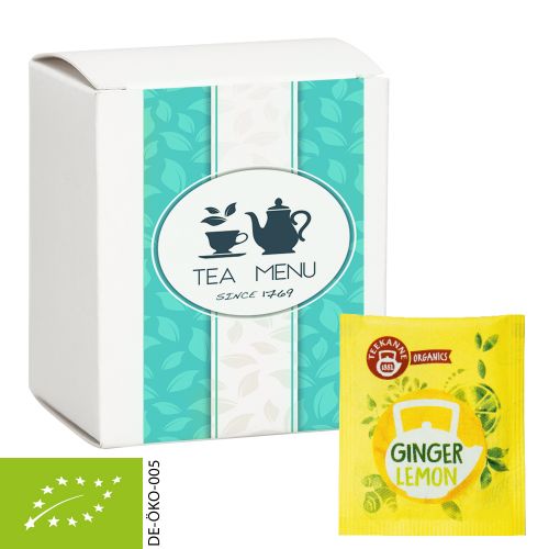Organic bag of tea Ginger Lemon, 10 piece, 18g, folding box