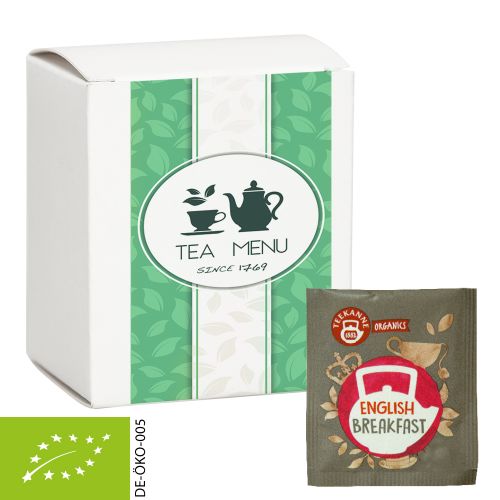 Organic bag of tea English Breakfast, 10 piece, 18g, folding box