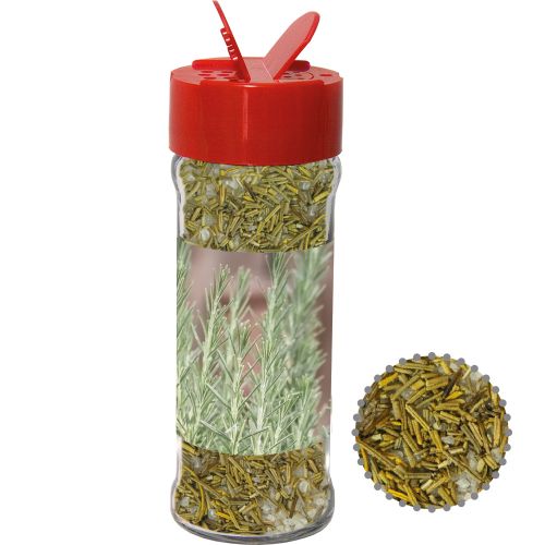 Rosemary salt, ca. 65g, spice shaker with label