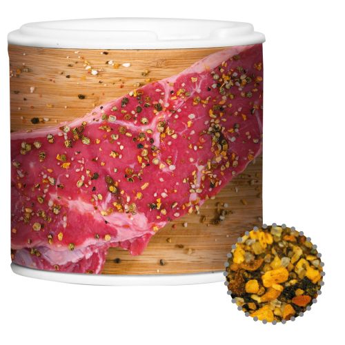 Steak pepper, ca. 30g, cardboard spice shaker with label
