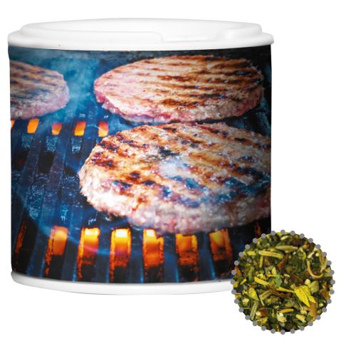 Herb steak spice, ca. 15g, cardboard spice shaker with label