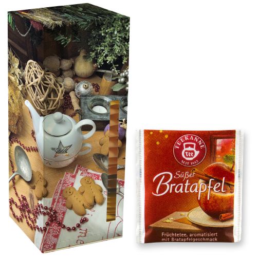 Tea bag baked apple, 24 piece, 60g, folding box teatower