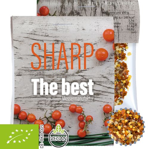 Organic fire and flame spice, ca. 10g, express midi bag with promotional flyer