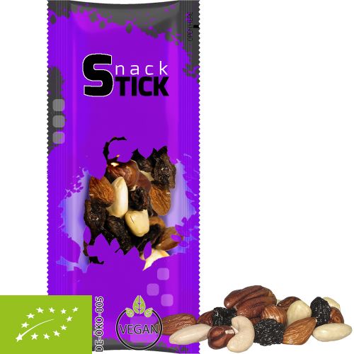 Organic trail mix, ca. 30g, snack stick
