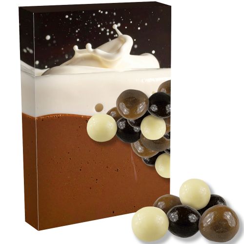 Choco crispy balls, ca. 12g, folding box midi