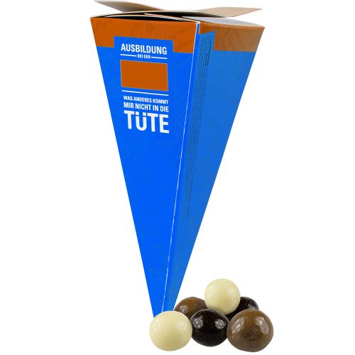 Choco crispy balls, ca. 20g, present pyramid