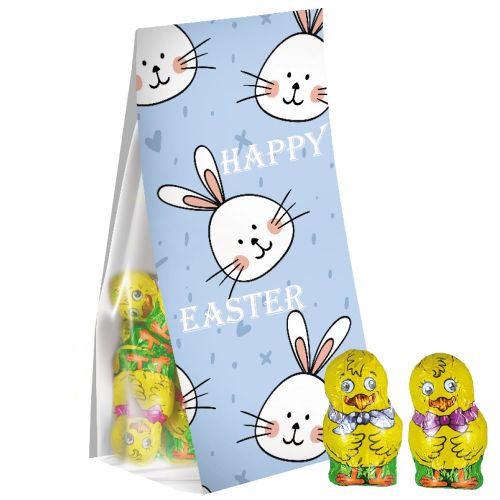 Chocolate chicken mix, ca. 36g, express pouch with promotional flyer