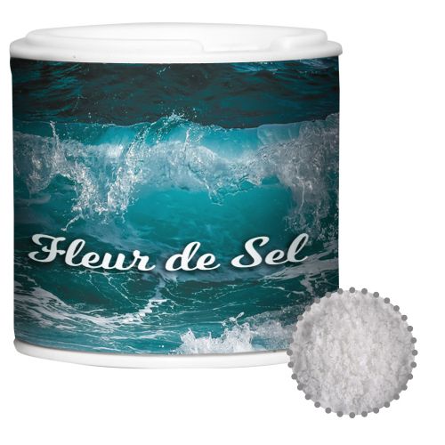 Fleur de Sel, ca. 35g, cardboard spice shaker with label