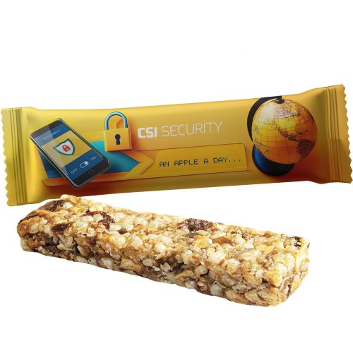 Cereal bar apple, ca. 25g, flowpack