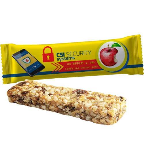 Cereal bar apple, ca. 25g, flowpack