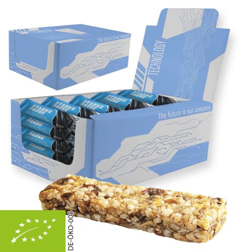 Cereal bar apple, 25 piece, ca. 625g, display box maxi