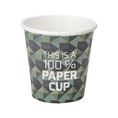 Eco cardboard cup 100ml, , mini cup
