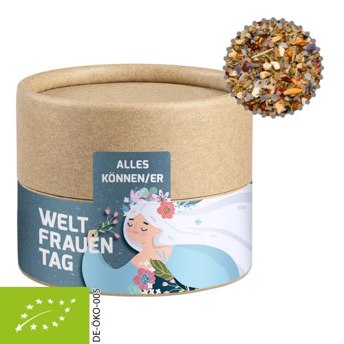 Organic all-rounder spice, ca. 40g, cardboard can mini with label