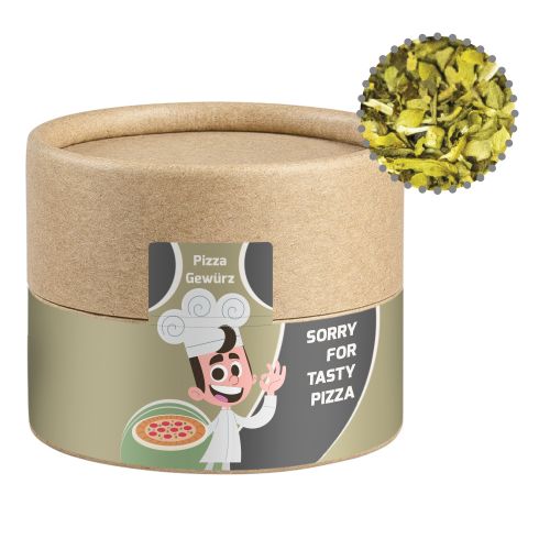 Pizza herb, ca. 10g, cardboard can mini with label