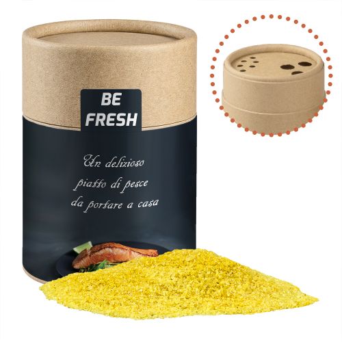 Lemon salt, ca. 135g, cardboard shaker with label
