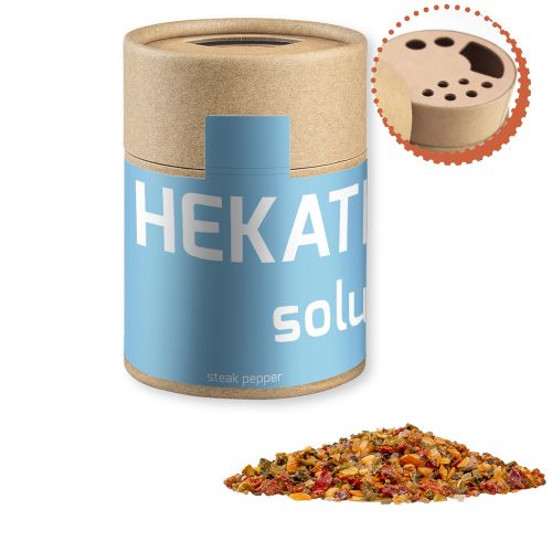 Steak pepper, ca. 75g, cardboard shaker