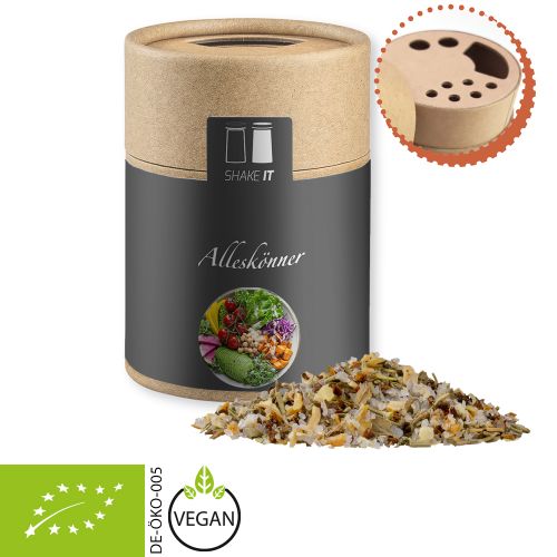 Organic all-rounder spice, ca. 75g, cardboard shaker
