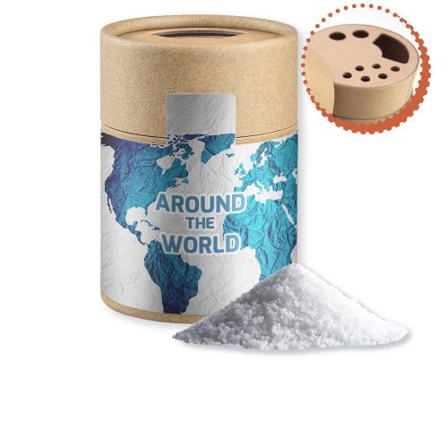 Fleur de Sel, ca. 65g, cardboard shaker