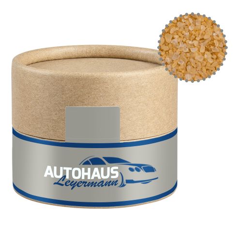 Smoke salt coarse, ca. 75g, cardboard can mini with label