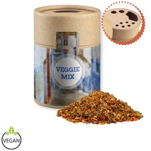 Mediterranean veggie mix, ca. 50g, cardboard shaker