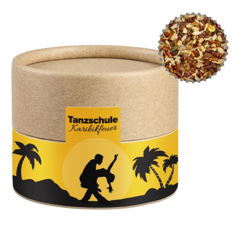 HOT caribbean mix, ca. 28g, cardboard can mini with label