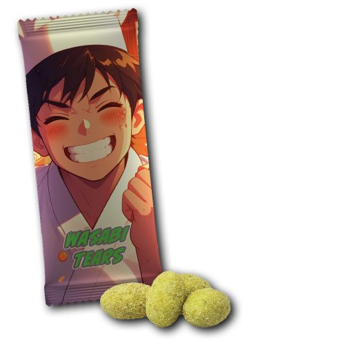 Wasabi peanuts, ca. 40g, midi XL bag
