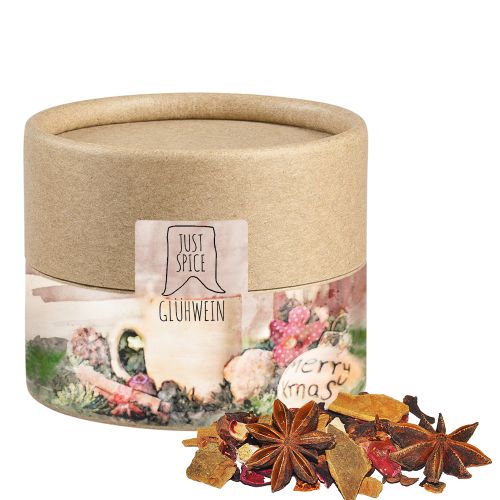 Mulled wine spice, ca. 20g, cardboard can mini with label