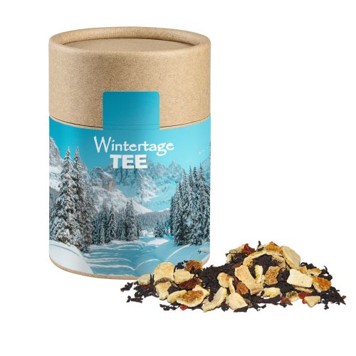 Winter days tea, ca. 50g, cardboard can midi with label