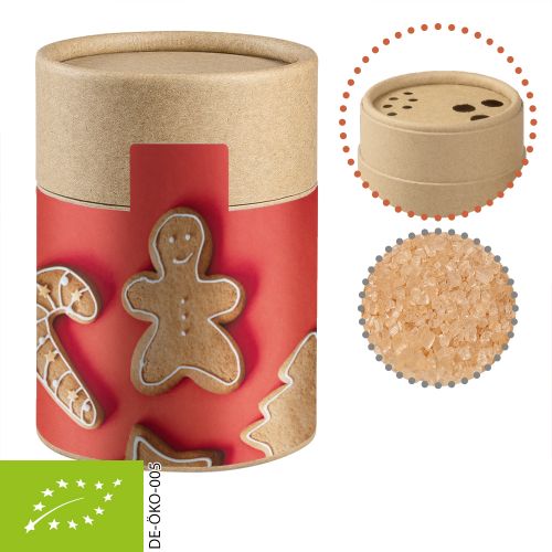 Organic spice mix lebkuchen, ca. 85g, cardboard shaker with label