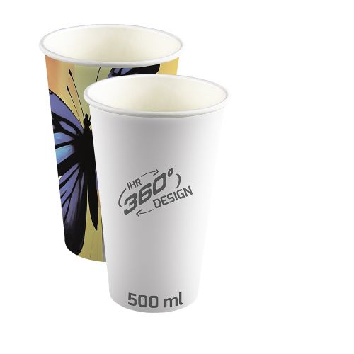 Pe-cardboard cup 500ml, , XL cup