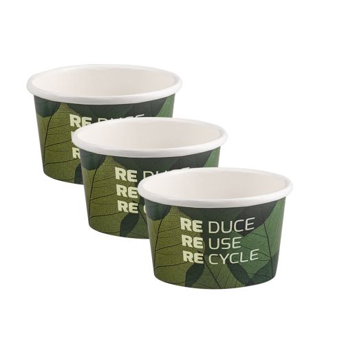 Eco ice crean cup 100ml, , mini ice cream cup