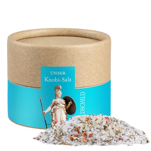 Tzatziki salt, ca. 60g, cardboard can mini with label