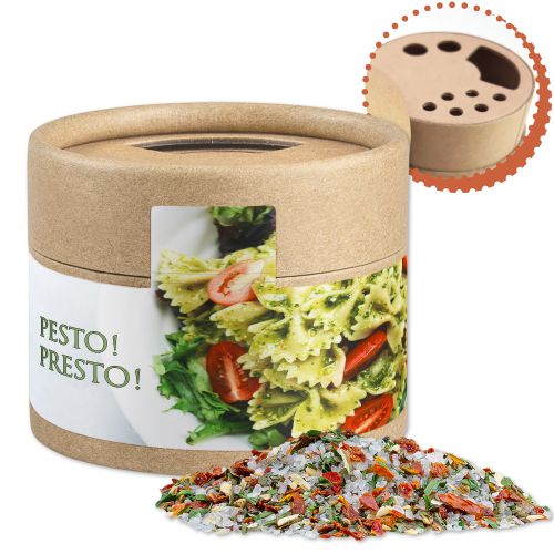Pesto salt, ca. 40g, cardboard shaker mini