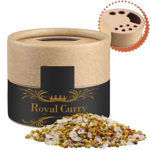 Royal curry, ca. 50g, cardboard shaker mini with label