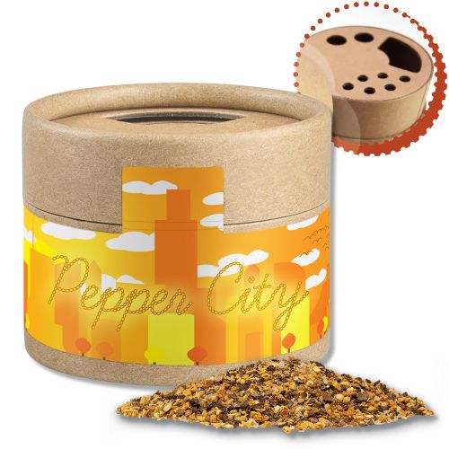 Orange pepper, ca. 40g, cardboard shaker mini